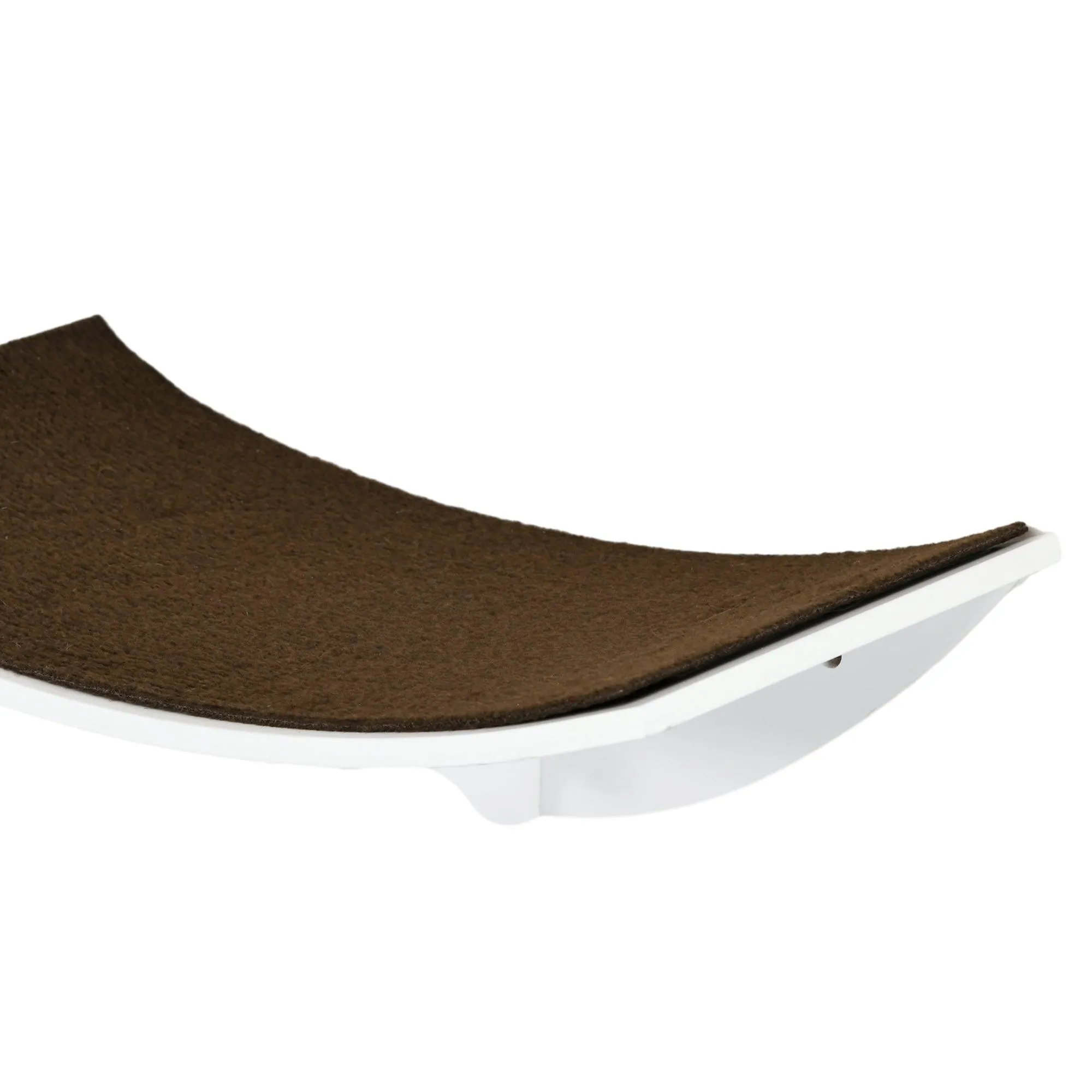 4-Piece Wall Mounted Cat Shelves, Cat-shaped Platform - White