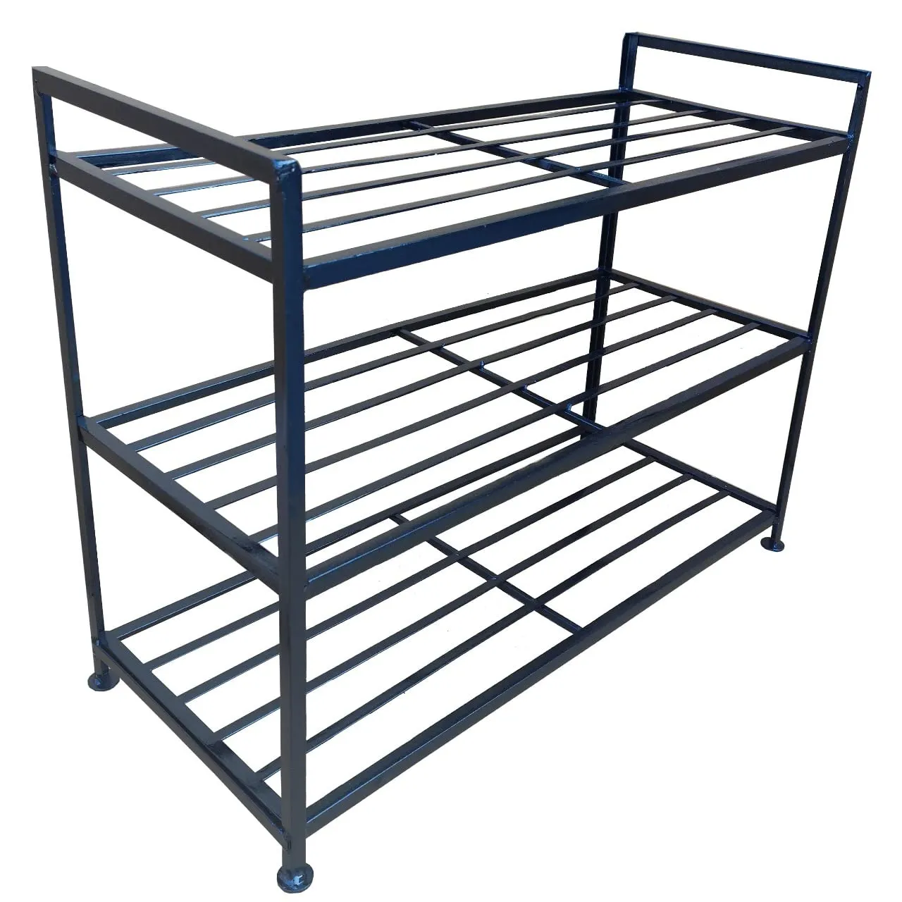 A-One Steels Metal Shoe Rack With 3 Slabs