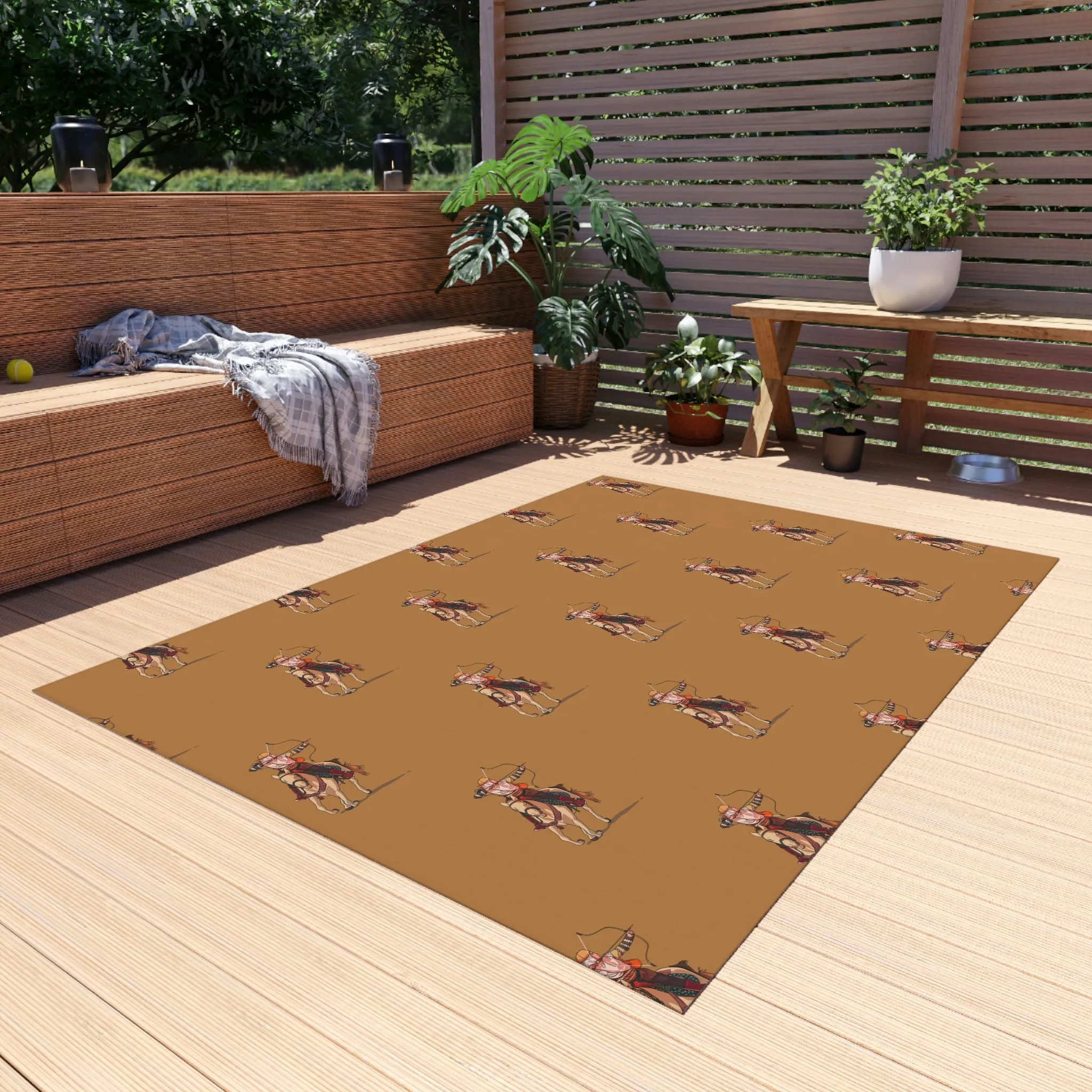 Arrow Horse POD Outdoor Rug