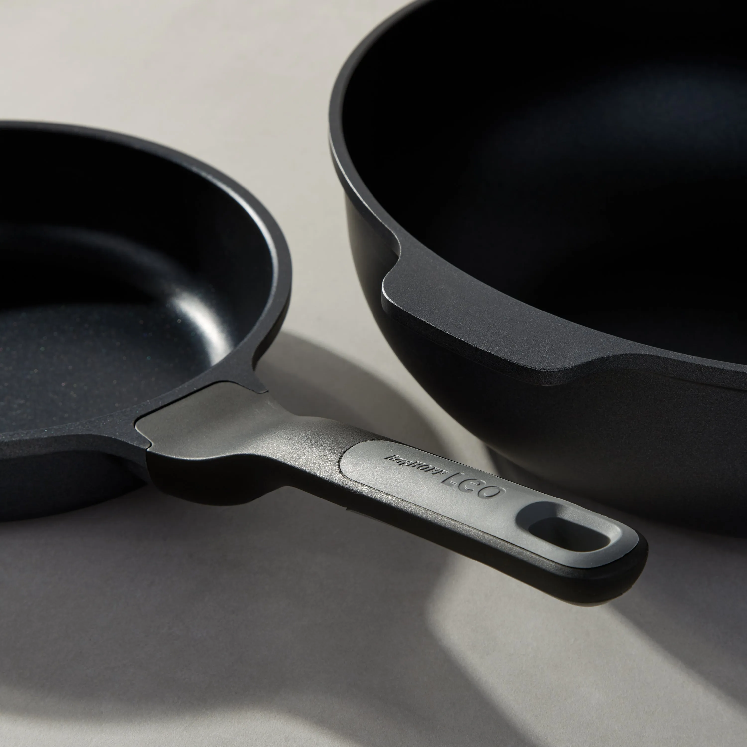 BergHOFF Leo Stone  2Pc Nonstick Ceramic Stir Fry Set