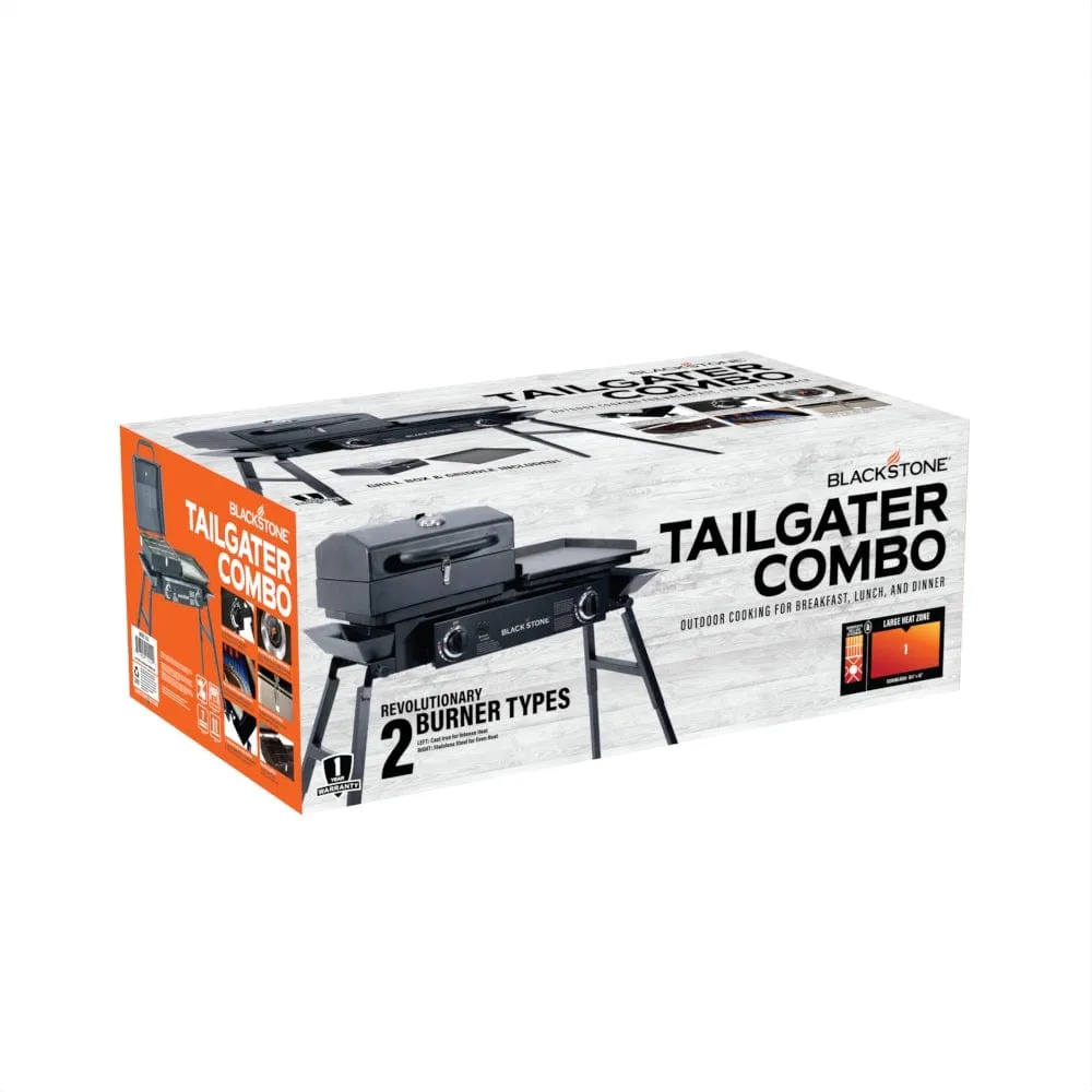 Blackstone Tailgater Combo (Griddle   Grill) 1555