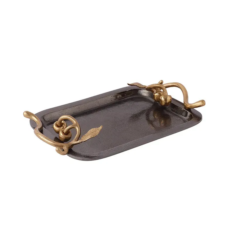 Cherry Vine Decorative Platter | 16 x 11 x 3 inches