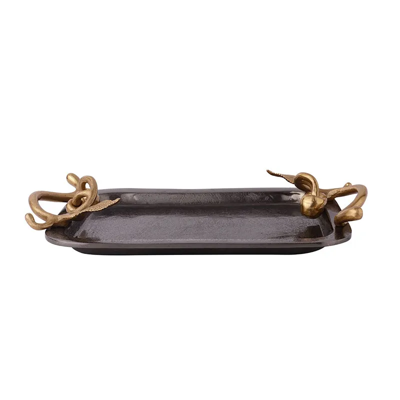 Cherry Vine Decorative Platter | 16 x 11 x 3 inches