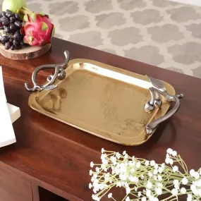 Cherry Vine Decorative Platter | 16 x 11 x 3 inches