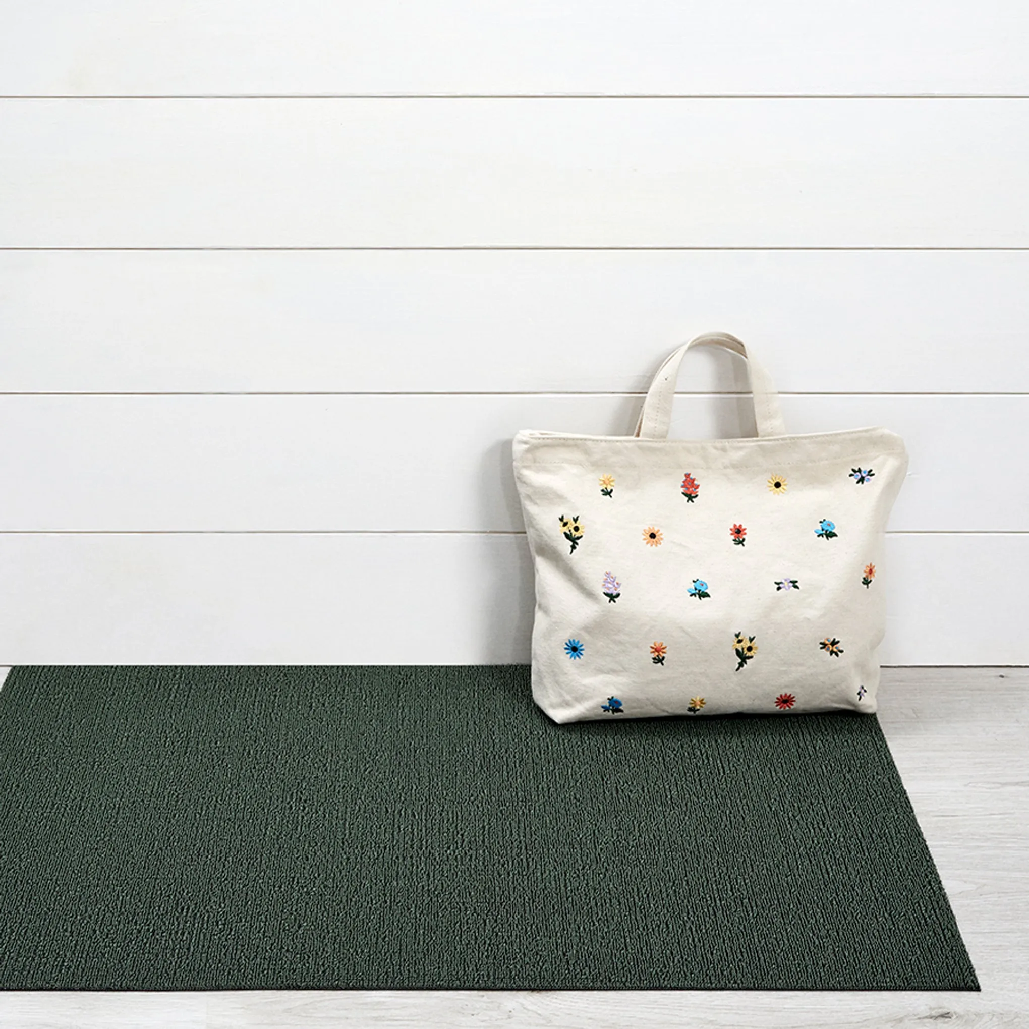 Chilewich Solid Shag Floor Mat - Cactus