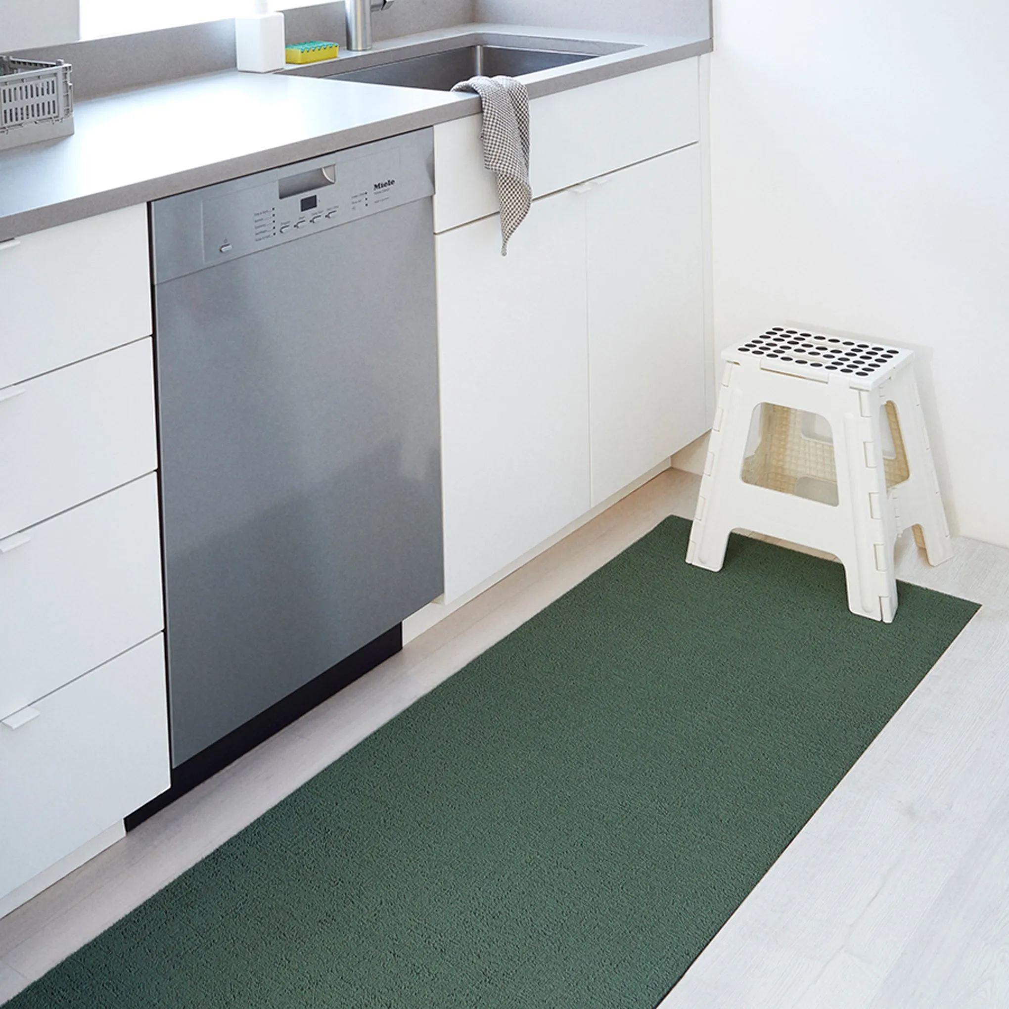 Chilewich Solid Shag Floor Mat - Cactus