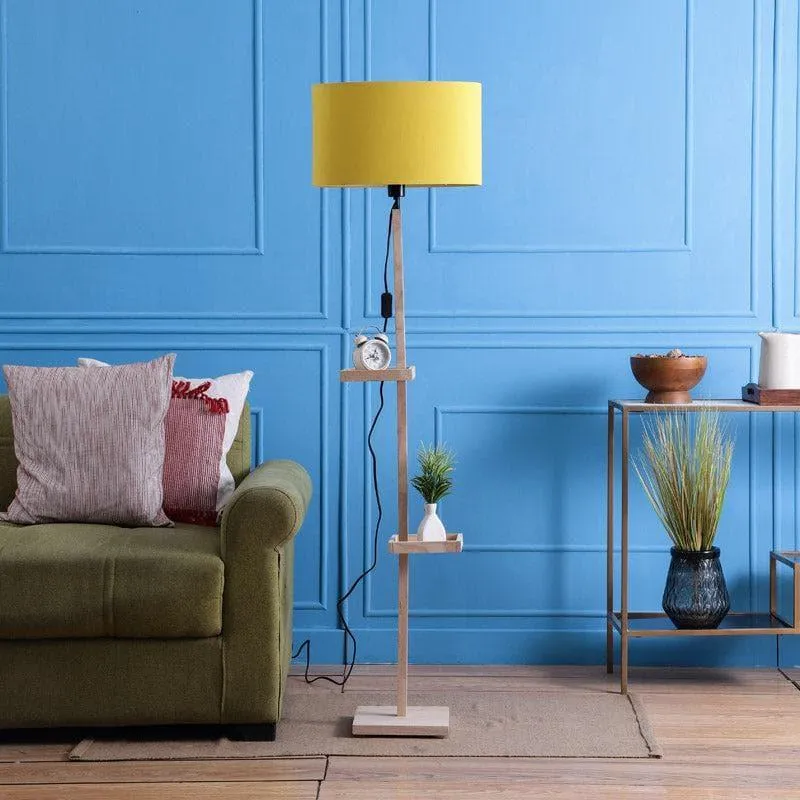 Citriene Moga Floor Lamp With Shelf