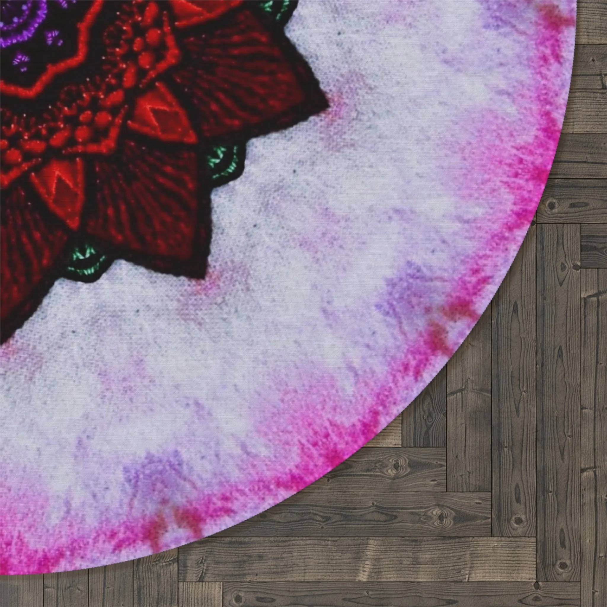 Kaleido47 Cymatic Round Rug (VESI)