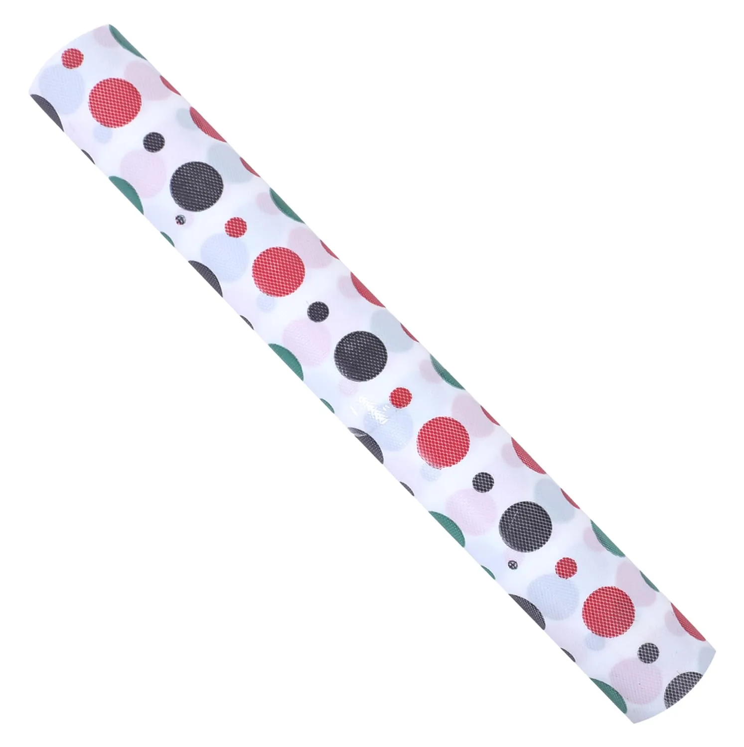 Kuber Industries Shelf Liner | EVA Kitchen Cabinet Shelf Mat | Anti-Slip Bathroom Mat | Fridge Mat | Table Mat | Multi Dot Print Wardrobe Mat | 10 Meter | White
