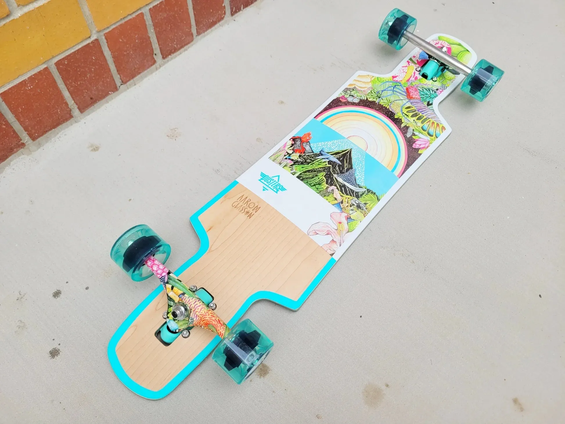 LONGBOARD DUSTERS BIOME DROP-THROUGH 9.5 X 38.5
