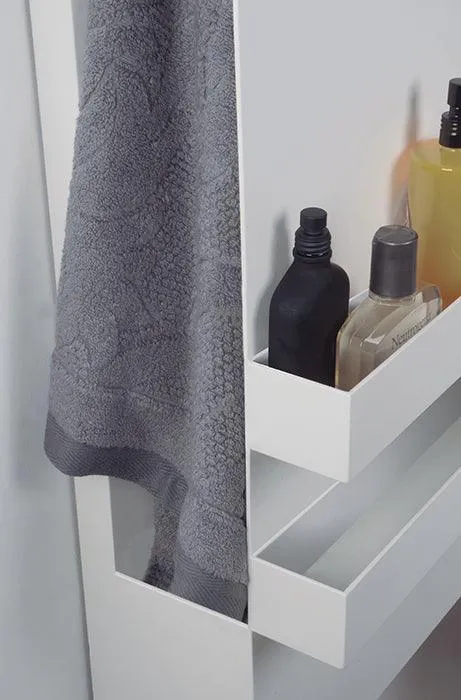Mg12 Geometrici Shelf Towel Warmer - 16.55"W x 40.55"H