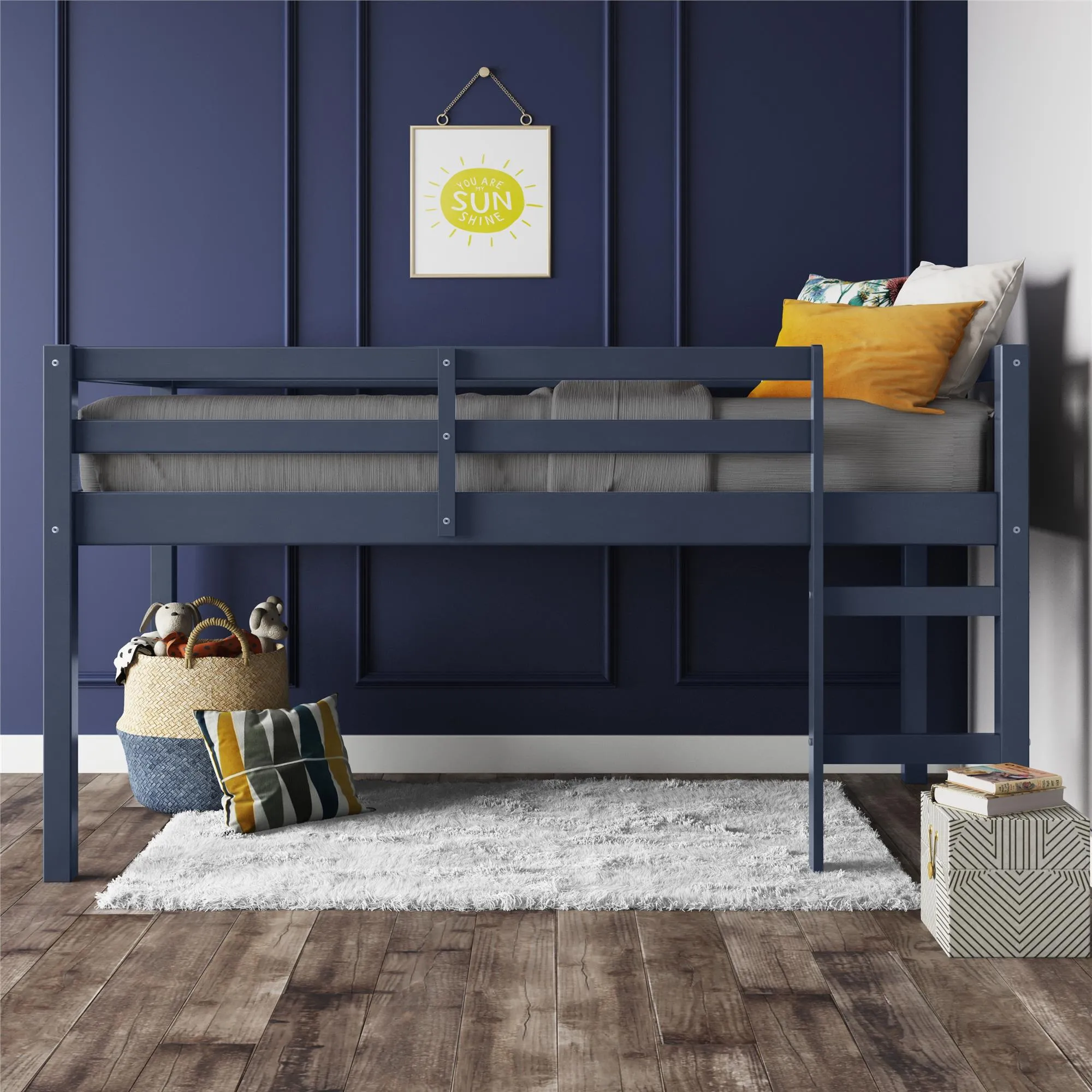 Milton Junior Wooden Loft Bed