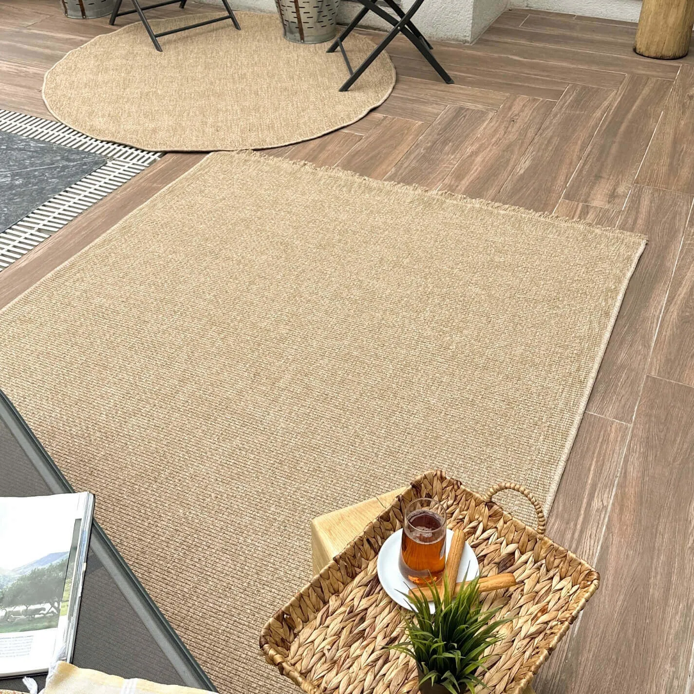 Nature Outdoor Rug Neutral | 5200N