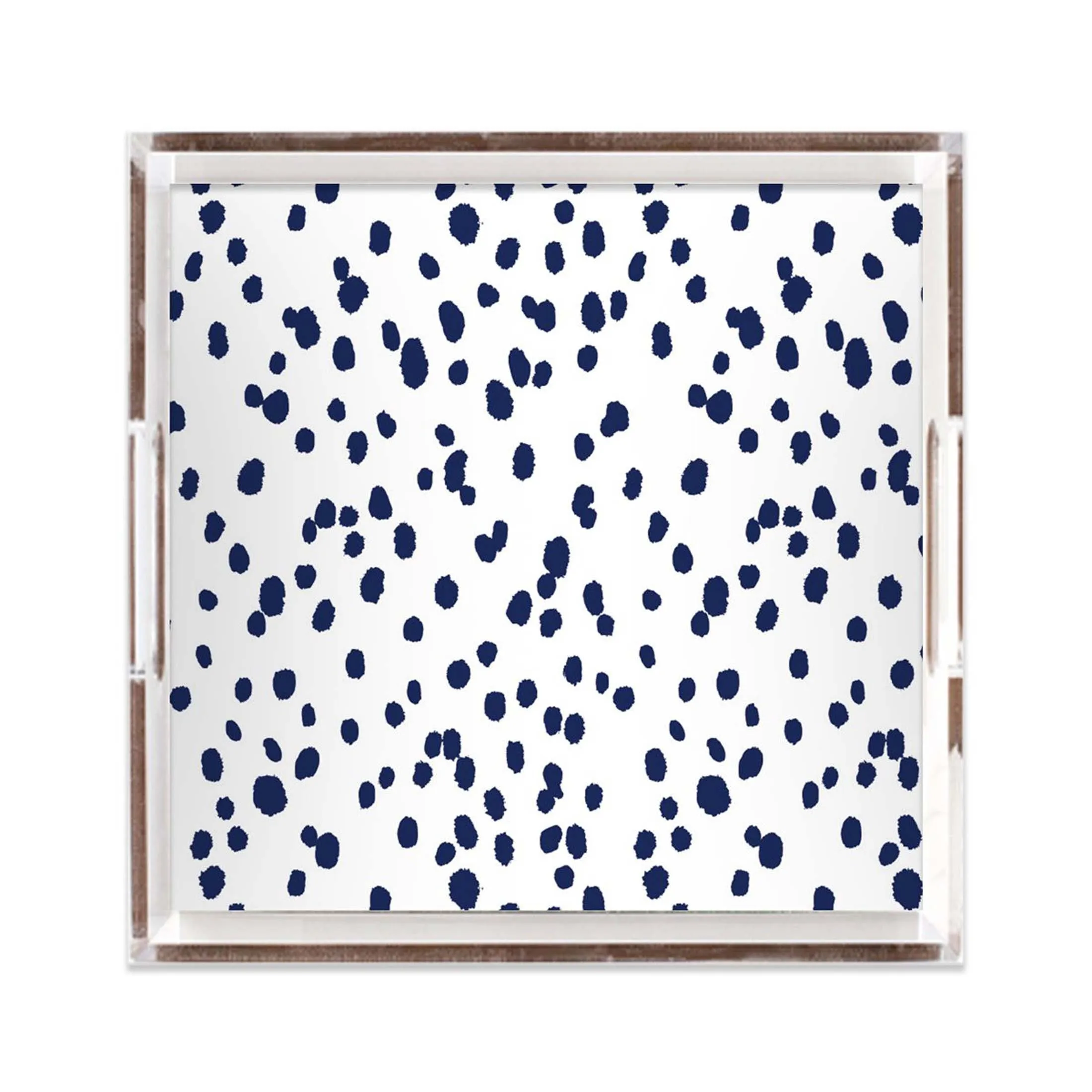 Seeing Spots Lucite Tray
