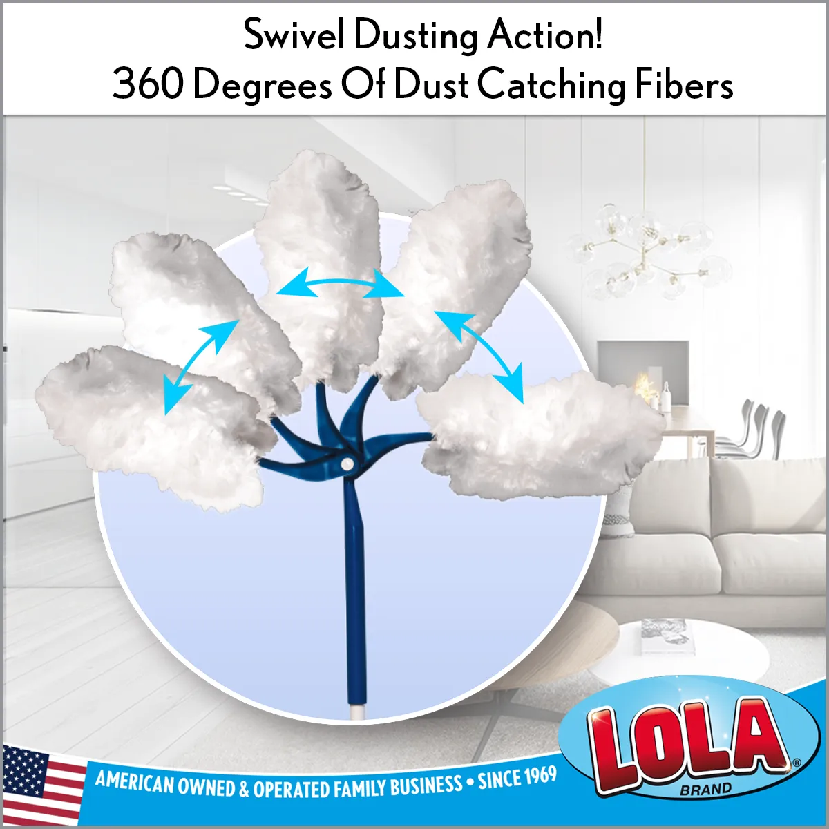 Swiffer 360 Extender Duster Comparable Starter Kit