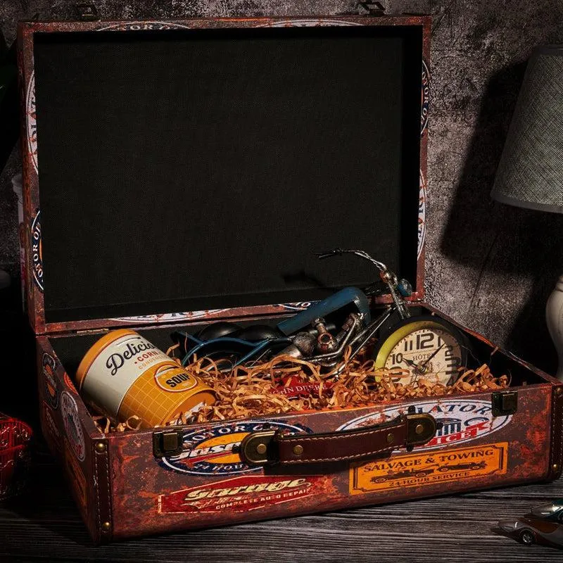 Vintage Rider Storage Box