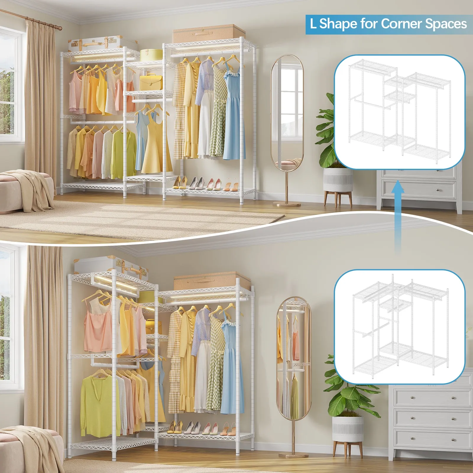 VIPEK V6L Garment Rack