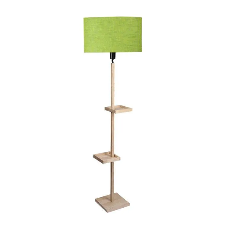 Zuri Moga Floor Lamp With Shelf